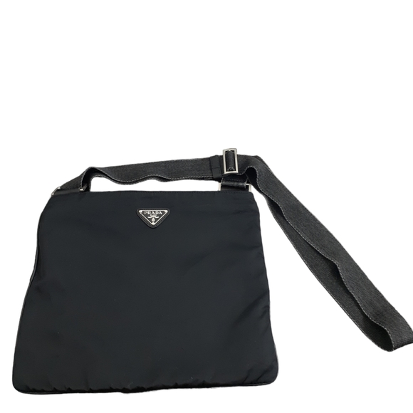 Prada Bags Vintage Prada Tessuto Nylon Crossbody Bag Black Poshmark